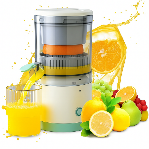 Espremedor de Frutas Portátil Ultra Boost com 30% OFF + Picador de Legumes Grátis!