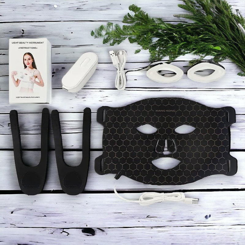 Máscara LED para Cuidados Faciais