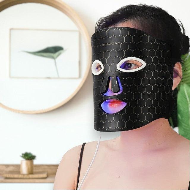 Máscara LED para Cuidados Faciais
