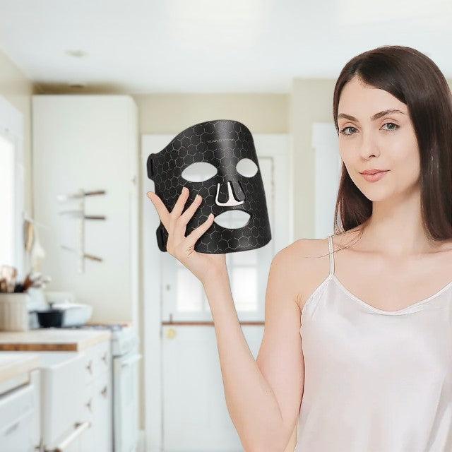 Máscara LED para Cuidados Faciais