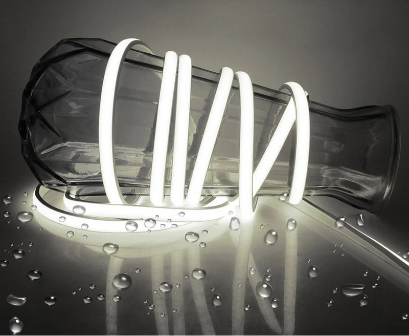 Fita de LED à Prova D'Água com Ajuste de Brilho da Luz (Dimmer)