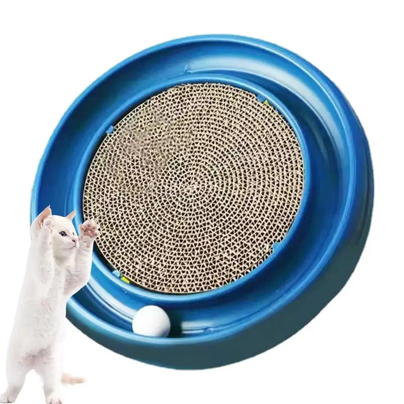 Arranhador de Gato Redondo com Bolinha