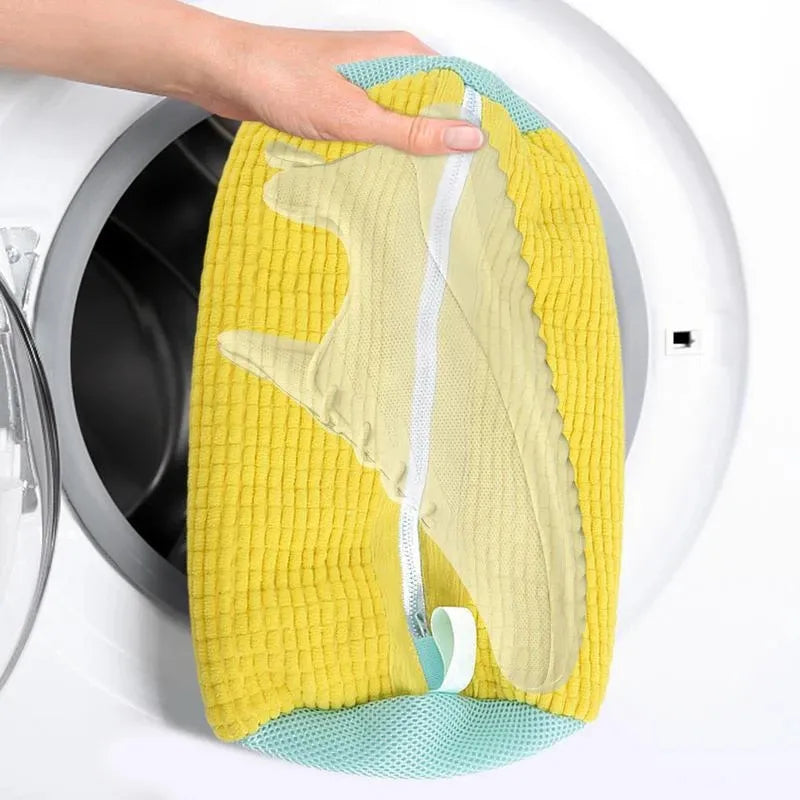 Compre 2 leve 3 - Bolsa Protetora para Lavar Tênis na Máquina
