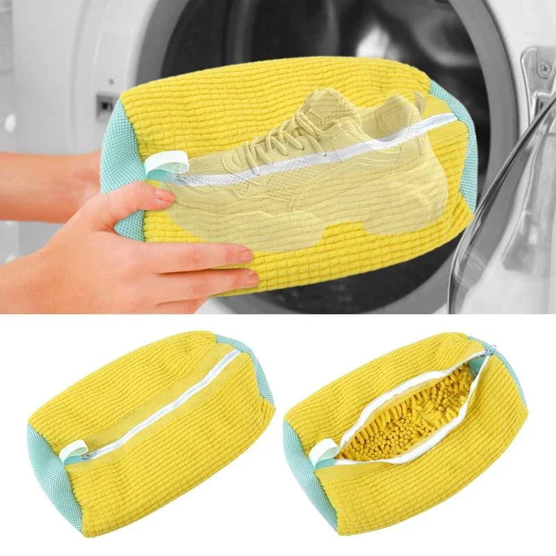 Compre 2 leve 3 - Bolsa Protetora para Lavar Tênis na Máquina