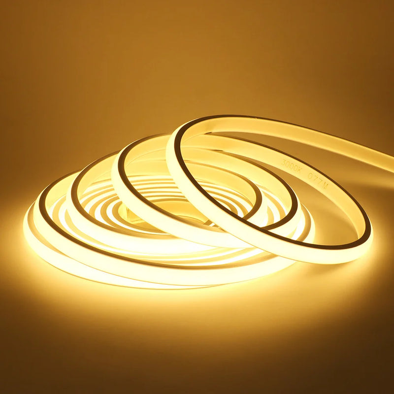 Fita de LED à Prova D'Água com Ajuste de Brilho da Luz (Dimmer)