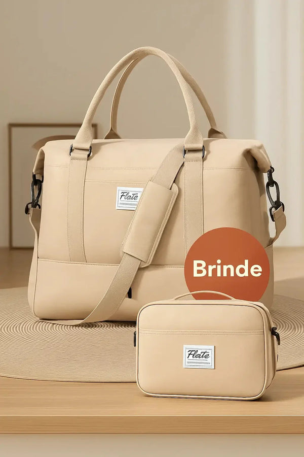 Bolsa-Mala Impermeável com Bolsos Multifuncionais
