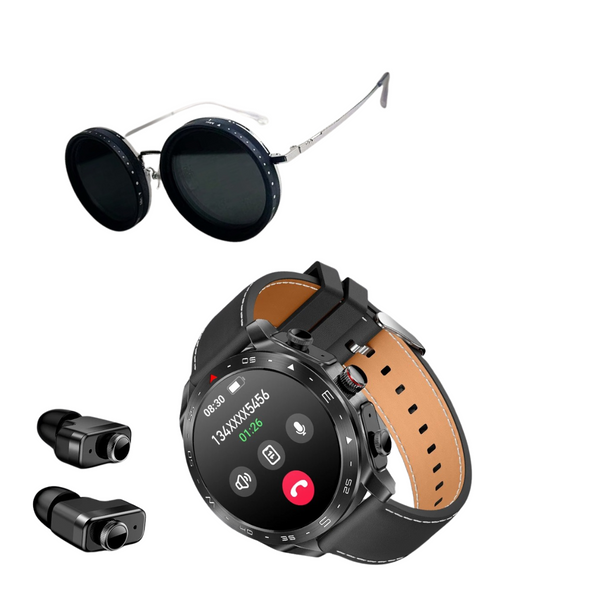 Smartwatch com fone de ouvido